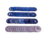 Valve Spring Shim - 0.015 / 0.020 / 0.030 / 0.050 in Thick - 1.500 in OD - 0.645 in ID - Steel - Kit thumbnail 1
