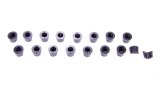 Valve Lock - 8 Degree - 8 mm Valve Stem - Standard Height - Titanium - Natural - Set of 16 thumbnail 1