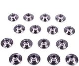 Valve Spring Retainer - 500 Series - 8 Degree - 1.040 in / 0.715 in OD Steps - Dual Spring - Titanium - Set of 16 thumbnail 1