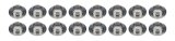 Valve Spring Retainer - 500 Series - 10 Degree - 0.721 in OD Step - Beehive Spring - Titanium - Set of 16 thumbnail 1