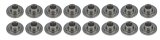 Valve Spring Retainer - 600 Series - 8 Degree - 0.880 in / 0.615 in OD Steps - 1.314 in Dual Spring - Steel - Set of 16 thumbnail 1