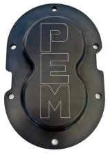 Gear Cover - 6-Bolt - 3.15 in OD Ball Bearings - Aluminum - Black Anodized - Quick Change Rear Ends - Kit thumbnail 1