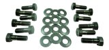 Ring Gear Bolt Kit - 3/8-24 in Thread - 1.125 in Long - Hex Head - Steel - Black Oxide - PEM Quick Change - Set of 12 thumbnail 1