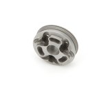 Shock Piston - Linear - 55 mm OD - 1 Degree / 4 Degrees - Aluminum - Gray Anodized - Each thumbnail 1