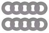 Shock Valve - Disc - 1.050 x 0.012 in - Steel - Penske Shocks - Set of 10 thumbnail 1