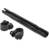 Tie Rod Sleeve - 9/16-18 in Female Thread - 8.25 in Long - Steel - Natural - Each thumbnail 1