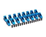 Rocker Arm - 7/16 in Stud Mount - 1.70 Ratio - Full Roller - Aluminum - Blue Anodized - Big Block Chevy - Set of 16 thumbnail 1