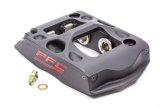 Brake Caliper - ZR24 - Driver Side - Trailing - 4 Piston - Aluminum - Black Anodized - 12.716 in OD x 1.250 in Thick Rotor - 4.75 in Radial Mount - Each thumbnail 1