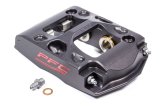 Brake Caliper - ZR24 - Passenger Side - Trailing - 4 Piston - Aluminum - Black Anodized - 12.716 in OD x 1.250 in Thick Rotor - 4.75 in Radial Mount - Each thumbnail 1