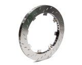 Brake Rotor - V3 - Passenger Side - Slotted - 11.190 in OD - 0.750 in Thick - Snap Ring Attachment - Wheel Hat Required - Steel - Natural - Each thumbnail 1