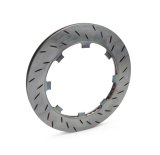 Brake Rotor - V3 - Passenger Side - Slotted - 11.750 in OD - 0.810 in Thick - Snap Ring Attachment - Dyno Bedded - Steel - Natural - Each thumbnail 1