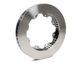 Brake Rotor - Drivers Side - Plain - 299 mm OD - 32 mm Thick - 8 x 7.000 in Bolt Pattern - Steel - Natural - Late Model / Cascar - Each thumbnail 1