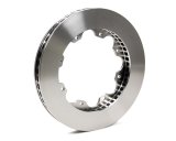 Brake Rotor - Passenger Side - Plain - 299 mm OD - 32 mm Thick - 8 x 7.000 in Bolt Pattern - Steel - Natural - Late Model / Cascar - Each thumbnail 1