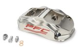 Brake Caliper - ZR94 - Driver Side - Leading - 4 Piston - Aluminum - Nickel Plated - 12.716 in OD - 1.250 in Thick Rotor - 7.00 Radial Mount - Each thumbnail 1