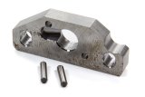 Main Cap Support Strap - Rear - Wet Sump - Billet Steel - Small Block Chevy - Each thumbnail 1