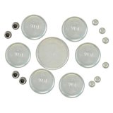 Freeze Plug - Complete Engine - Steel - Zinc Oxide - Ford FE-Series - Kit thumbnail 1