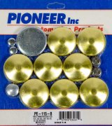 Freeze Plug - Complete Engine - Brass - Natural - Pontiac V8 - Kit thumbnail 1
