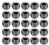 Fitting - Plug - 3/8 in NPT - Allen Head - Steel - Natural - Set of 25 thumbnail 1