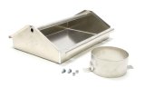Tool Tray - Carburetor - Junior - 16.5 x 13.25 x 5 in Tall - Aluminum - Natural - 5-1/8 in Diameter Flange - Each thumbnail 1