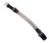 Utility Jug Hose - Deluxe - Filler Hose - 14 in Long - Screw-On - Cap - Plastic / Vinyl - Utility Jug Caps - Each thumbnail 1