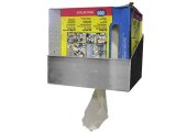 Shop Towel Holder - Box Style - Aluminum - Natural - Box of 200 Rags - Each thumbnail 1