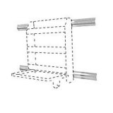 Trailer Channel - 48 x 3.25 in - Rivets - Aluminum - Natural - Kit thumbnail 1