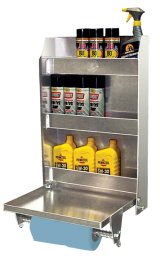 Trailer Cabinet - 19.5 x 30 x 5.5 in - Aluminum - Natural - Each thumbnail 1