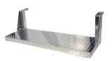Trailer Step - 31 x 16.5 x 12.25 in - Removable - Diamond Plate - Aluminum - Polished - Each thumbnail 1