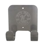 Broom Holder - Wall Mount - 4.5 x 5.75 x 2.25 in - Aluminum - Natural - Each thumbnail 1