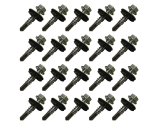 Bolt - Self Tapping Screw - 7/32 in Thread - 1 in Long - Hex Head - Steel - Zinc Oxide - Universal - Each thumbnail 1