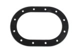 Fuel Cell Fill Plate Gasket - 12-Bolt - 3.485 x 5.5 in Oval - Rubber - Black - Each thumbnail 1