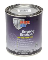 Paint - Engine Enamel - High Temperature - Gloss Black - 1 qt Can - Each thumbnail 1