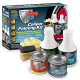 Brake Caliper Paint Kit - Cleaner / Metal Prep / Paint / Rust Preventive - Red - Kit thumbnail 1