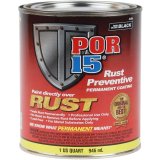 Paint - Rust Preventive - Urethane - Semi-Gloss Black - 1 qt Can - Each thumbnail 1
