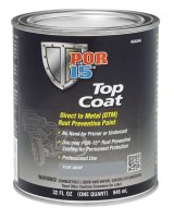 Paint - Top Coat - Urethane - Flat Gray - 1 qt Can - Each thumbnail 1