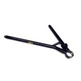 Control Arm - Tubular - Driver Side - Lower - 16.625 in Long - Screw-In Ball Joint - Steel - Black Powder Coat - XR1 Rocket - Each thumbnail 1