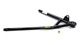 Control Arm - Tubular - Driver Side - 5/8 in Rod End Style - Lower - 18 in Long - Screw-In Ball Joint - Steel - Black Powder Coat - Mastersbilt GEN-X - Each thumbnail 1