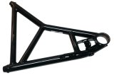 Control Arm - Tubular - Passenger Side - Lower - 19.125 in Long - Screw-In Ball Joint - Steel - Black Powder Coat - Longhorn 2019-24 - Each thumbnail 1