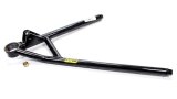 Control Arm - Tubular - Passenger Side - 3/4 in Rod End Style - Lower - 19 in Long - Screw-In Ball Joint - Steel - Black Powder Coat - Rocket Chassis - Each thumbnail 1