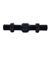 Control Arm Adjuster - 5/8-18 Left / Right Hand Male Thread - Jam Nuts - Steel - Cadmium - Each thumbnail 1
