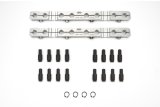 Rocker Arm Stud Girdle - Spring Loaded - 3/8-24 in Thread Studs - Aluminum - Natural - Small Block Chevy - Kit thumbnail 1