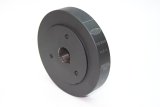 Harmonic Balancer - High Performance Sportsman - 6.750 in OD - Steel - Black Paint - Internal Balance - Small Block Chevy - Each thumbnail 1