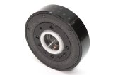 Harmonic Balancer - 6.400 in OD - Steel - Black Paint - External Balance - Small Block Ford - Each thumbnail 1