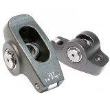 Rocker Arm - Pro Series Billet - 7/16 in Stud Mount - 1.60 Ratio - Full Roller - Aluminum - Black Anodized - Small Block Chevy - Set of 16 thumbnail 1