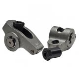 Rocker Arm - Pro Series Billet - 7/16 in Stud Mount - 1.52 Ratio - Full Roller - Aluminum - Black Anodized - Pontiac V8 - Set of 16 thumbnail 1