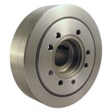 Harmonic Balancer - Pro Street - 6.40 in OD - Iron - Natural - 28 oz External Balance - Small Block Ford - Each thumbnail 1