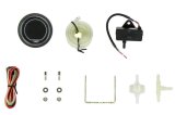 Boost / Vacuum Gauge - EVO - 30 in HG-35 psi - Electric - Digital - 2-1/16 in Diameter - Black Face - Blue / Red LED - Each thumbnail 1
