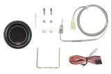 EGT Gauge - EVO - Electric - Digital - 400-2400 Degree F - 2-1/16 in - Black Face - Blue / Red LED - Each thumbnail 1