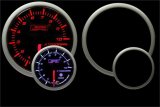 Tachometer - Premium - Electric - Analog / Digital - 0-10000 RPM - 2-1/16 in - Dash Mount - Shift Light - Memory - Black Face - Red / White LED - Each thumbnail 1