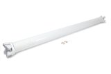 Drive Shaft - 53.5 in Long - 3 in OD - 1350 U-Joints - Steel - White Paint - Universal - Each thumbnail 1